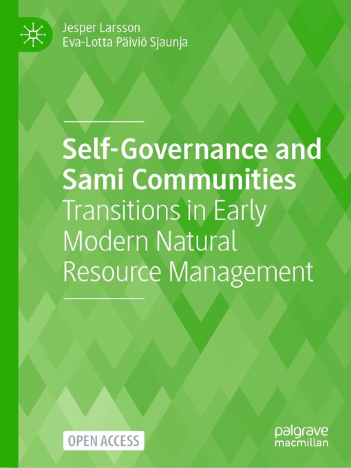 Title details for Self-Governance and Sami Communities by Jesper Larsson - Available